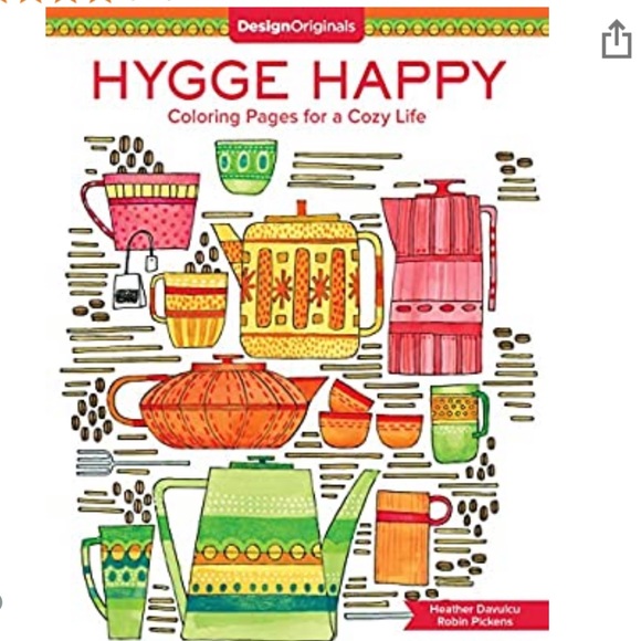 Other - 3/$15 Hygge Scandinavian Happy Coloring Book Mag